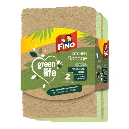 Кухненска гъба FINO Green, 2 бр