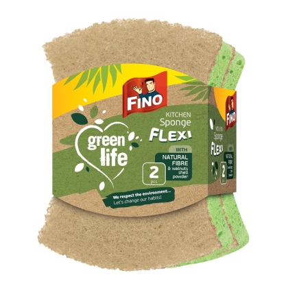 Кухненска гъба FINO Green Flexi, 2 бр