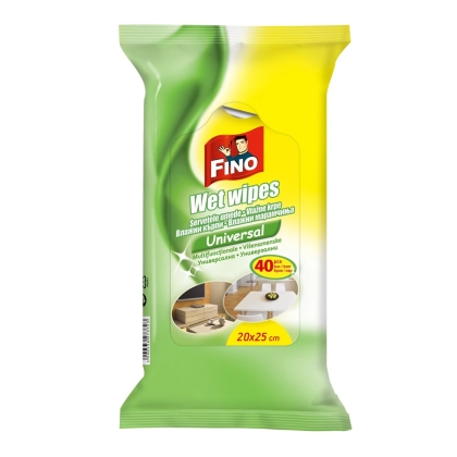 Универсални влажни кърпи FINO, 40 бр