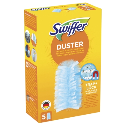 Кърпи за прах за четка Swiffer, 5 бр