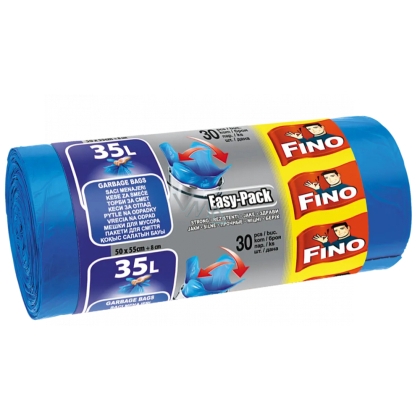 Торба за смет 35 литра FINO Easy Pack, 30 бр