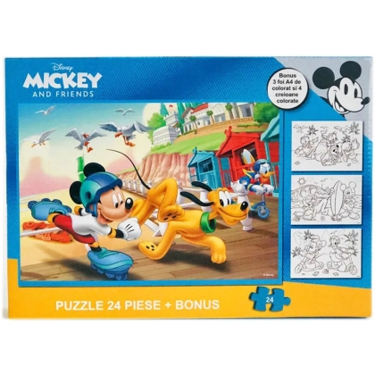 Пъзел, Mickey and Friends, 24 части 