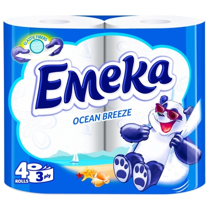 Тоалетна хартия EMEKA Ocean Breeze 4 бр