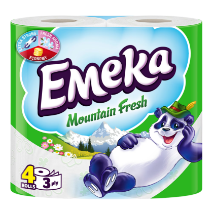 Тоалетна хартия EMEKA Mountain Fresh 4 бр