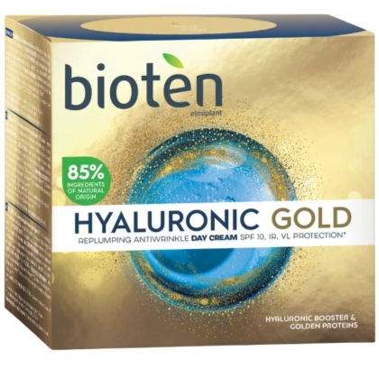 Дневен крем, BIOTEN, Hyaluronic Gold, 50 мл