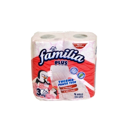 Тоалетна хартия FAMILIA Soft Powder 4 бр.