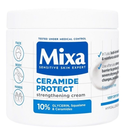  Многофункционален крем , Mixa Ceramide,  400 мл