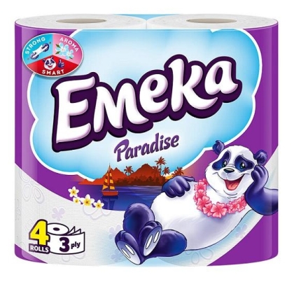 Тоалетна хартия EMEKA ТХ Paradise, 4 бр