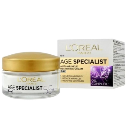 Дневен крем LOREAL Age Specialist 55+ , 50 мл