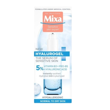 Серум MIXA Hyalurogel, Sensitive skin, 30 мл