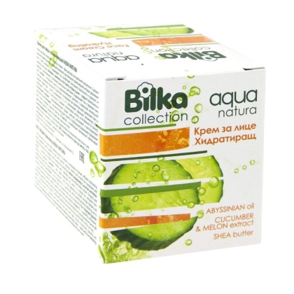 Хидратиращ крем за лице, BILKA AQUA New,  40 мл