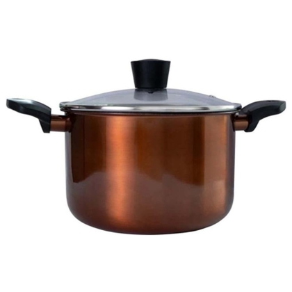 Тенджера с капак Brio Copper Collection, 4.65 л