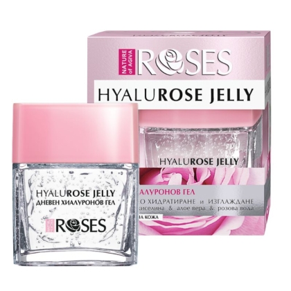  Дневен крем, HyaluRose jelly ROSES, 50 мл