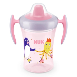 Чаша с мек накрайник NUK Training Cup, 230 мл