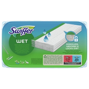 Мокри кърпи за прах Swiffer, 10 бр