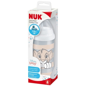 Чаша с твърд накрайник NUK Kiddy Cup Lion, 300 мл