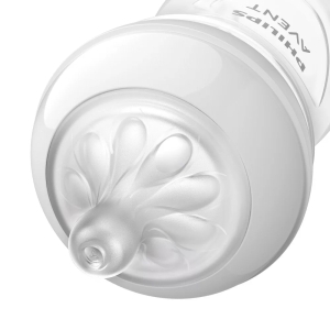 Бебешко шише против колики Philips AVENT Natural, синьо, 260 мл