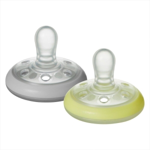 Ортодонтични залъгалки Tommee Tippee Breast Like, 0-6месеца, 2 бр