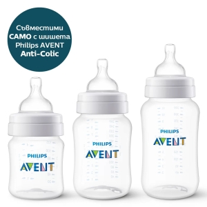 Биберон Philips AVENT Anti-Colic, 0+ месеца, 2бр