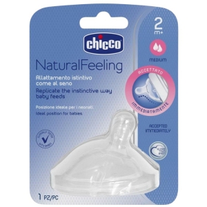 Биберон CHICCO Natural Feeling, 2+ месеца