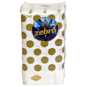 Салфетки Zebra Deluxe 40 бр.