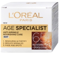 Дневен крем, LOREAL Age Specialist 65+,  50 мл