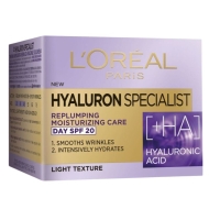 Дневен крем, LOREAL Hyaluron Specialist F20, 50 мл