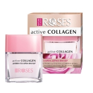 Дневен крем, Collagen active ROSES, 50 мл